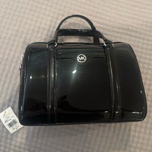 Small Michael Kors Black Patent hand bag NWT
